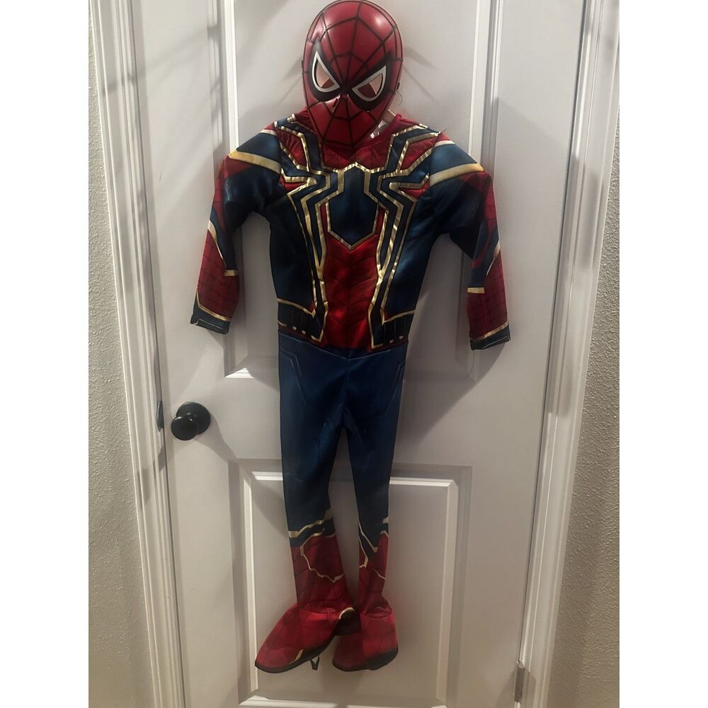 Marvel Avengers Spider Man Costume with Mask Size Small